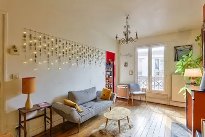 Image de Chic T2, Contemporain, Paris 18, Lumineux, Wifi.