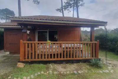 Image de Chalet dans un parc résidentiel de loisir avec piscine - 0102