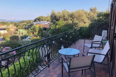 Image de Superbe étage de maison vue mer