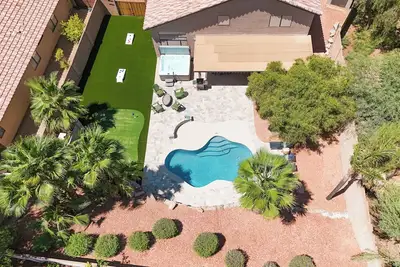 Wow $175k+ NewBackyard and Interior: 4Br+BonusRm+3Ba+HtdPool*HotTub*Golf*FirePit