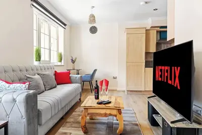 Image de Leicester1BR-WiFi-ModernApt-Kitchen-Sleeps2
