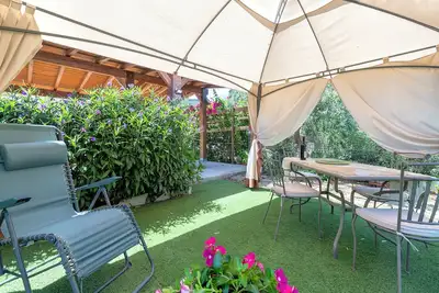 Image de Chambre \"Mirto\" avec terrasse partagée, Wi-Fi et climatisation