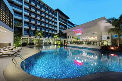 Poolside Escape Near Boracay