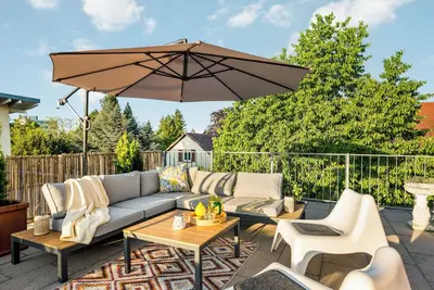 Image de LubuNest3 | Terrace with barbecue & private parking space