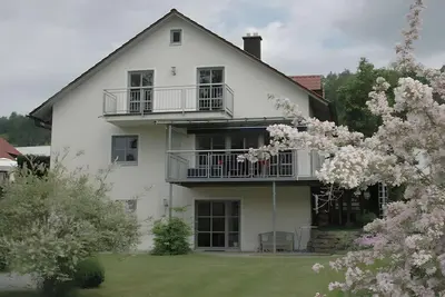 Image de Maison de vacances 'Altmühltal Beilngries' avec vue sur les montagnes, terrasse privée et Wi-Fi