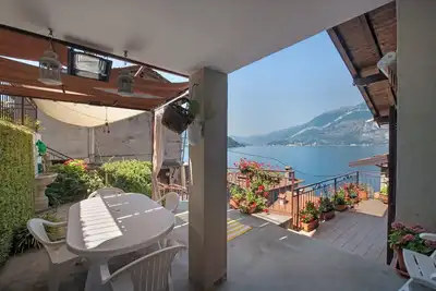 Image de Maison de vacances 'La Nostra Casa Di Fiume' avec vue sur le lac, balcon et Wi-Fi