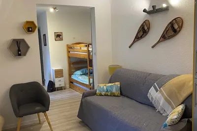 Image de Gd studio 33m2 / 2 personnes aux pieds des télécabines