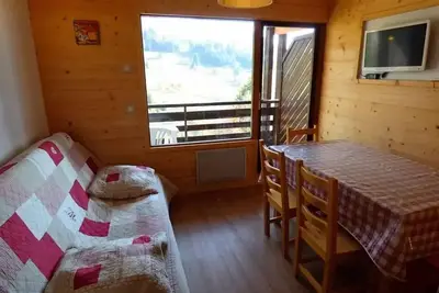 Image de Warmes Studio + 29m2 Berggebiet, ideal fĂĽr 5 Personen.