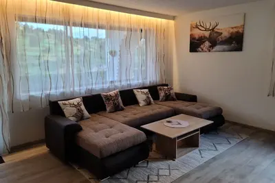 Image de Appartement 'Am Südhang' avec vue sur les montagnes, terrasse privée et Wi-Fi
