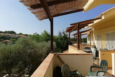 Image de two-level cottage in capopiccolo resort with animation