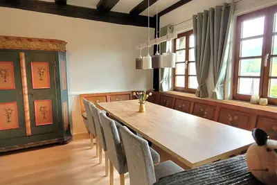 Image de Appartement \"Höflehube\" avec vue sur les montagnes, balcon et Wi-Fi