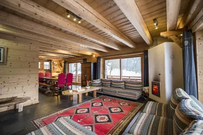 Image de Chalet 'Sterwen Sauna' avec vue sur la montagne, terrasse privée et Wi-Fi