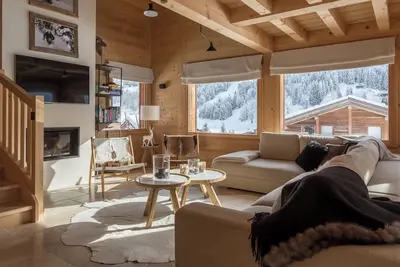Image de Chalet montagnard, moderne, situé à La Clusaz
