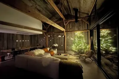 Image de The Monkey Barn Morzine. Your very own stylish luxury alpine chalet retreat.
