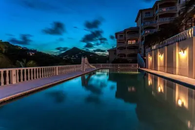 Image de Cozy 2-bedroom condo with Ac, fitness room in lovely Dawn Beach