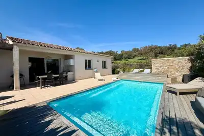 Image de Villa tout confort avec piscine – Proche plages de Cala Rossa & Pinarello