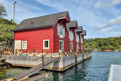 Image de Maison confortable à Lepsøy avec vue.