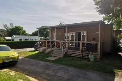 Image de Mobilhome Premium 3 chambres 6 personnes Camping 5* proche parc aquatique