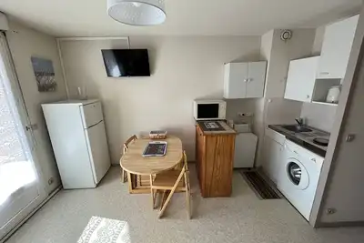 Image de Studio à 400m des plages - 3 couchages - Garage inclus