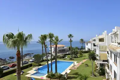 Image de Maison de vacances 'Beachside Penthouse' avec vue sur la mer, Wi-Fi et climatisation