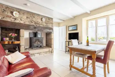 Image de Maison de vacances 'Cheminée, Kerantum, Au Calme' avec jardin partagé et Wi-Fi