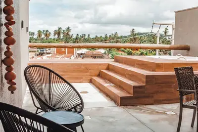 Image de Tetiaroa House, Riacho Beach in SĂŁo Miguel dos Milagres, 300m from the beach
