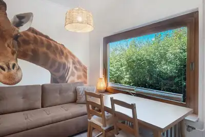 Image de Bungalow \"Girafe\" avec terrasse partagée, jardin partagé et Wi-Fi
