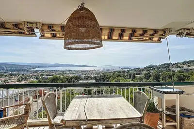 Image de Appartement T4 avec vue mer à La Ciotat, wifi et parking inclus