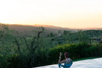 Image de Belle maison de vacances privée avec Wifi, piscine privée, climatisation, Tv et parking