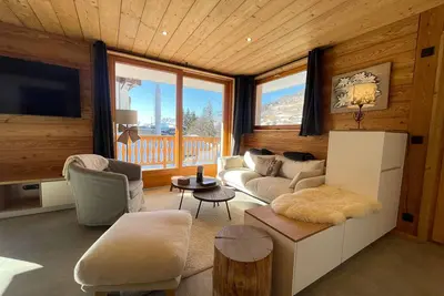 Image de Appartement de charme pour 8 pers. au pied des pistes avec Wifi et Parking