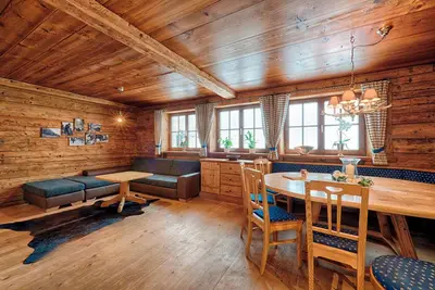 Image de Maison de vacances 'Grabenhäusl' avec vue sur les montagnes, jardin privé et Wi-Fi