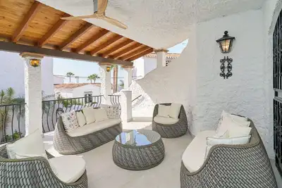 Image de Maison de vacances 'Las Palmas' avec vue sur la mer, Wi-Fi et climatisation