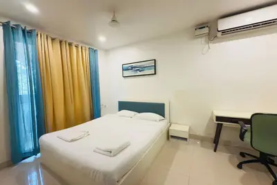 Image de K-homes, Charming 1-bedroom apartment in wonderful Goa, vagator with WiFi, Ac