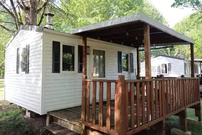 Image de Mobilhome en bord de Dordogne
