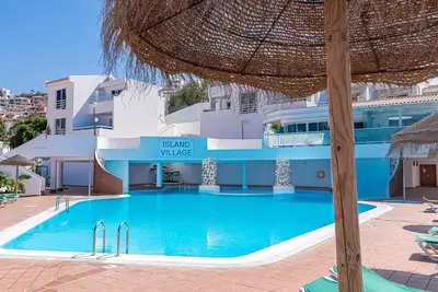 Image de Studio avec terrasse et piscine à Costa Adeje