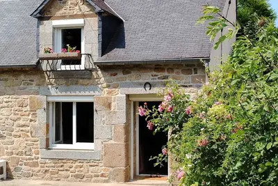 Image de Maison bretonne typique avec jardin proche mer et baie de Saint Brieuc