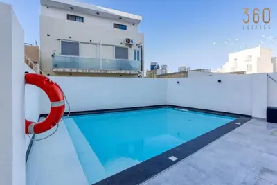 Image de Fully equipped 1br Apt with pool access in Swieqi