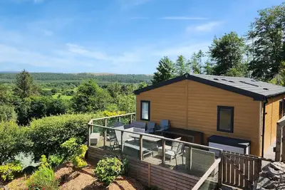 Image de Urr Lodge - dark-sky, on gorgeous site with stunning views of hills and valleys.