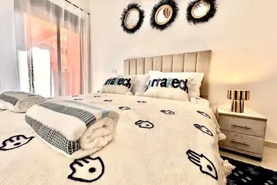 Image de Charming 1-bedroom apartment in wonderful Marrakesh with WiFi, Ac