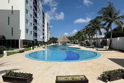 Image de Habitatia Paraiso 2 bed 2 bath apartment in (Cancun)