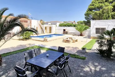 Image de California Villa gran jardin, piscina privada