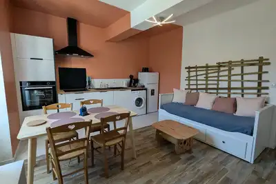 Gîte chaleureux 4 pers, terrasse, proche Loire