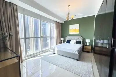Image de Chic apartment in Dubai Business Bay area with Ac, WiFi, stunning view