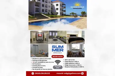 Image de Elégant Appartement à louer à El Mansouria.
