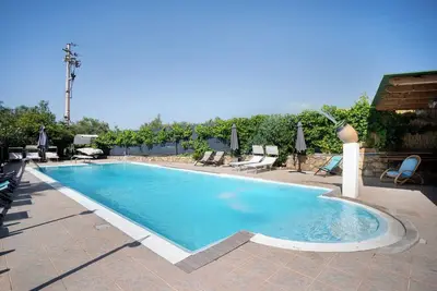 Image de Maison de vacances 'Casa Vacanza Le Primavere' avec vue sur la mer, Wi-Fi et climatisation
