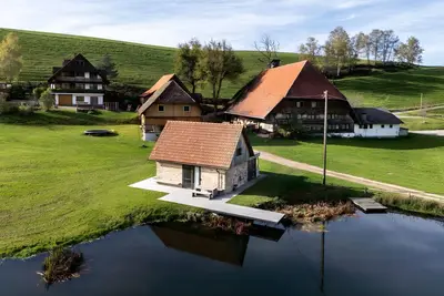 Image de Maison de vacances 'Am See Backhäusle' avec vue sur le lac, terrasse partagée et Wi-Fi