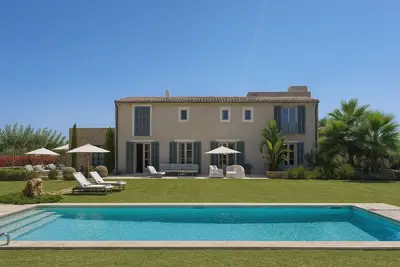 Image de Maison de campagne 'Coral' avec vue sur la montagne, Wi-Fi et climatisation