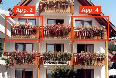Image de Appartement 'B 04' avec vue sur le lac, jardin partagé et Wi-Fi