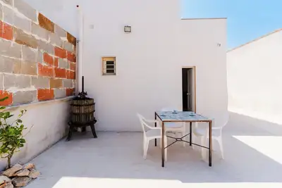 Image de Maison de vacances 'Lu Ìentu' avec vue sur la mer, jardin partagé et climatisation