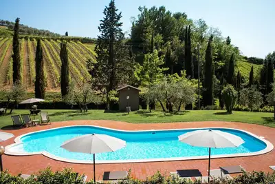 Image de Appartement 'Rustico Con Piscina' avec piscine partagée, jardin privé et Wi-Fi